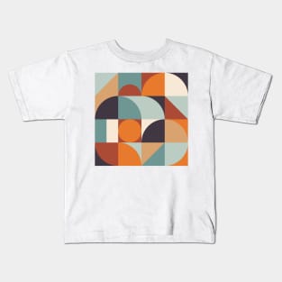 Bauhaus Inspired Pattern Kids T-Shirt